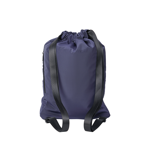 Draw String Bag Sports Simple Light Weight Shoes Bag Yoga Beach GYM Purple Foldable