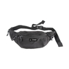 Fashion Waist Pack Street Bag High Class Black Water Repellent Light Weight Plug-in Button