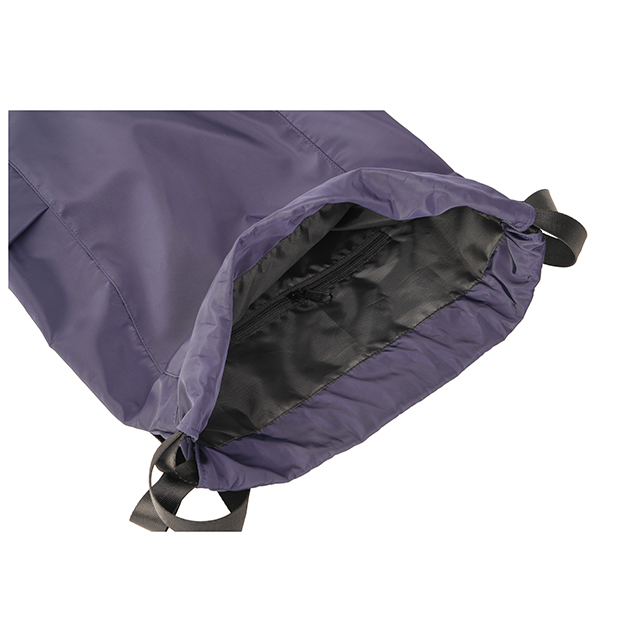 Draw String Bag Sports Simple Light Weight Shoes Bag Yoga Beach GYM Purple Foldable
