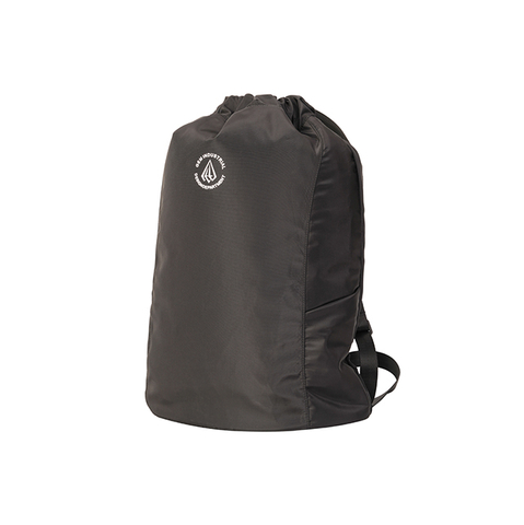 Draw String Bag Sports Simple Light Weight Shoes Bag Yoga Beach GYM Black Foldable