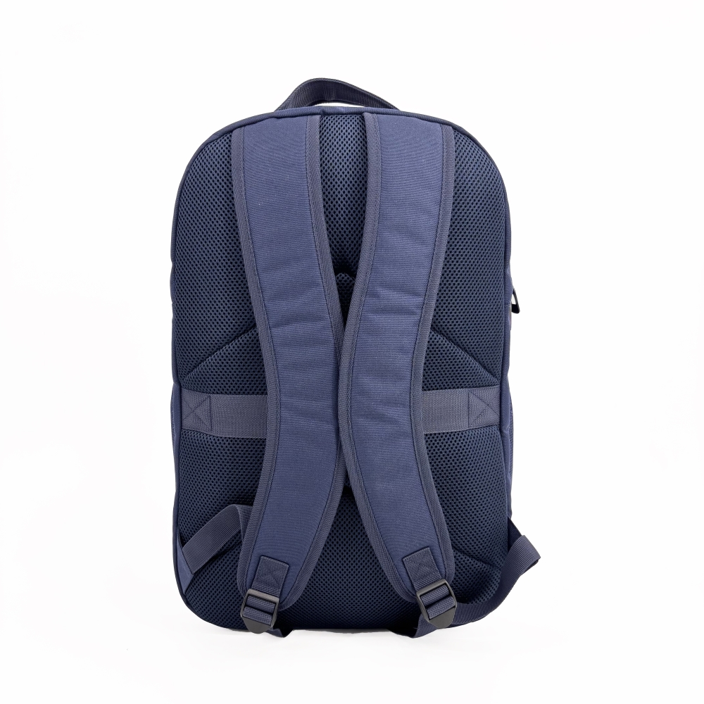 GEMGOAL Sports Backpack 30L - Travel Backpack Gym Bag with Shoe Compartment & Fluorescent Green Zipper, Lightweight Laptop Backpack for Men/Women Navy