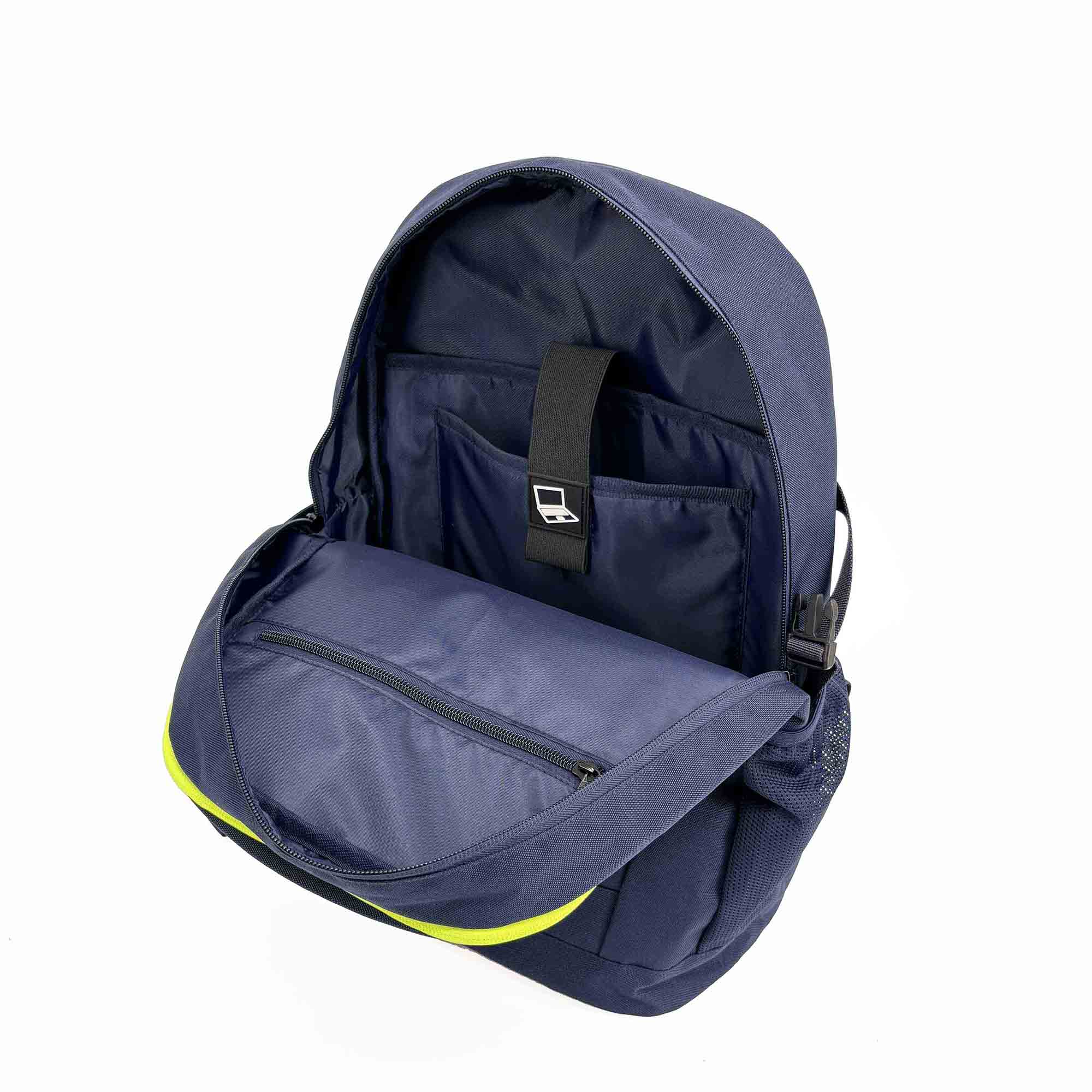 GEMGOAL 26L Leisure Backpack - Lightweight Laptop Backpack with Side Pocket, Water Resistant College Bag for Men/Women Navy