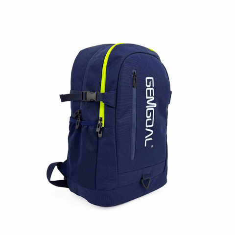 GEMGOAL 26L Leisure Backpack - Lightweight Laptop Backpack with Side Pocket, Water Resistant College Bag for Men/Women Navy