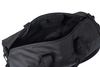 Sports Duffle Bag, Gym Bag, Ventilated Shoe Compartment, Travel Duffel Black, PU coating material, Black