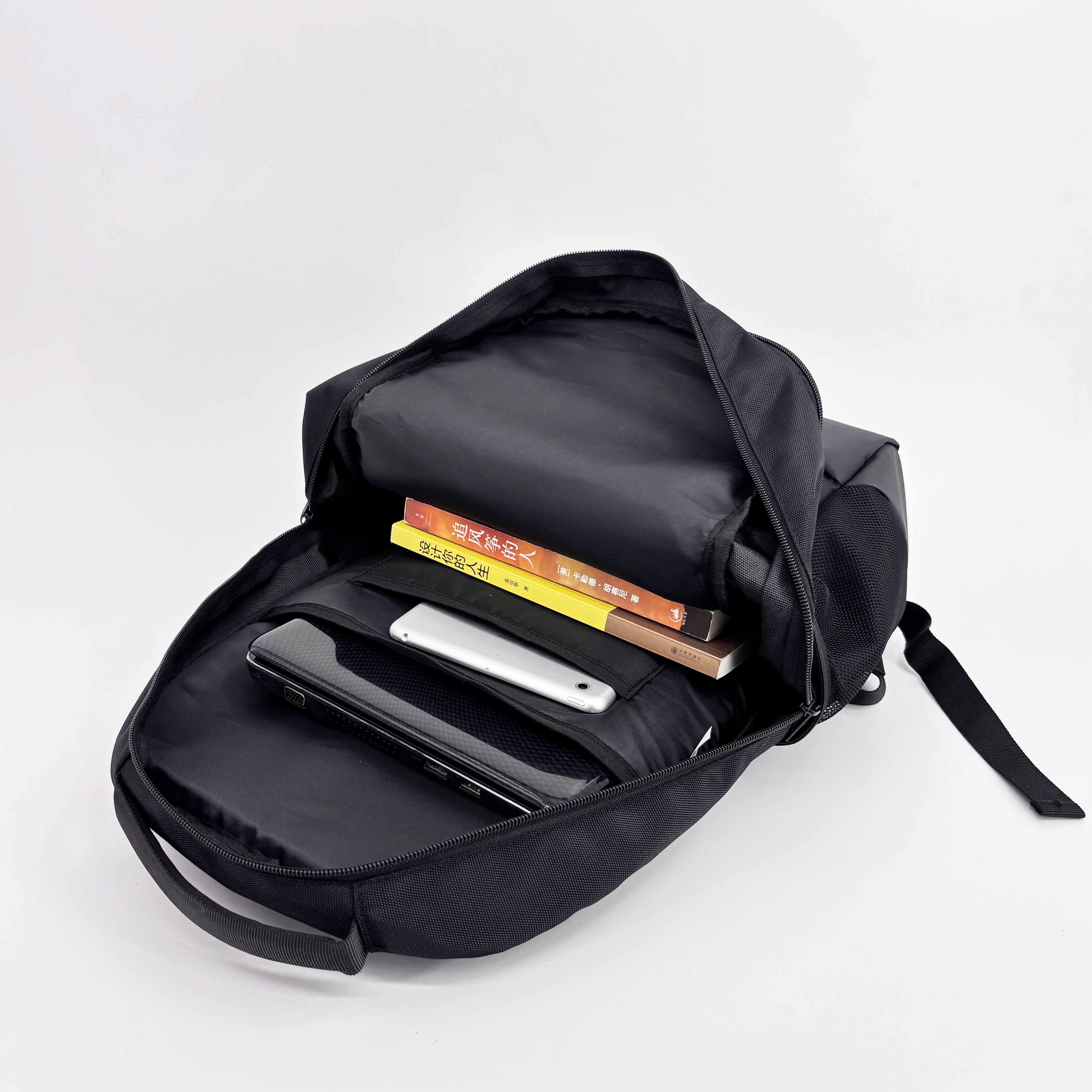Street Fashion Mid Size Outdoor Water Repellance Computer Laptop Commuting Backpack Shoes Pocket
