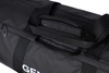 Sports Duffle Bag, Gym Bag, Ventilated Shoe Compartment, Travel Duffel Black, PU coating material, Black