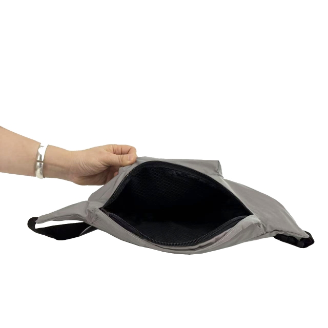 Reflective Waist Pack, Fanny Pack, Adjustable Belt, Running Cycling,Traffic Security 