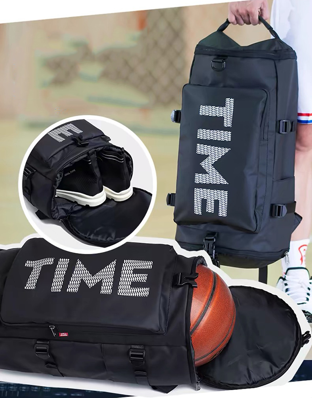 Basketball backpack sports big volumn black fashion colleage backpack GYM backpack