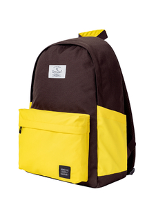 Casual Backpack Multi-layer Backpack Laptop Bag Work Commuting Travel Bag School Backpack Contrast Color