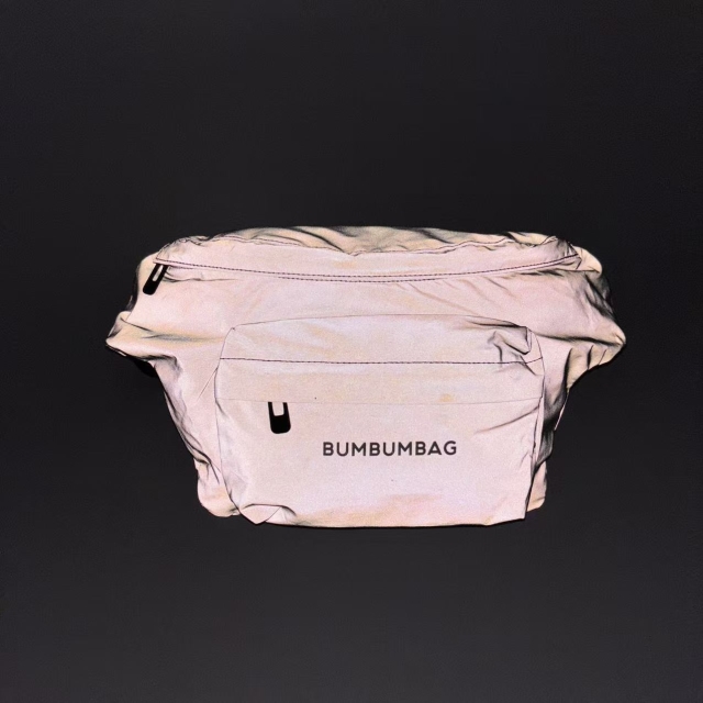 Reflective Waist Pack, Fanny Pack, Adjustable Belt, Running Cycling,Traffic Security 