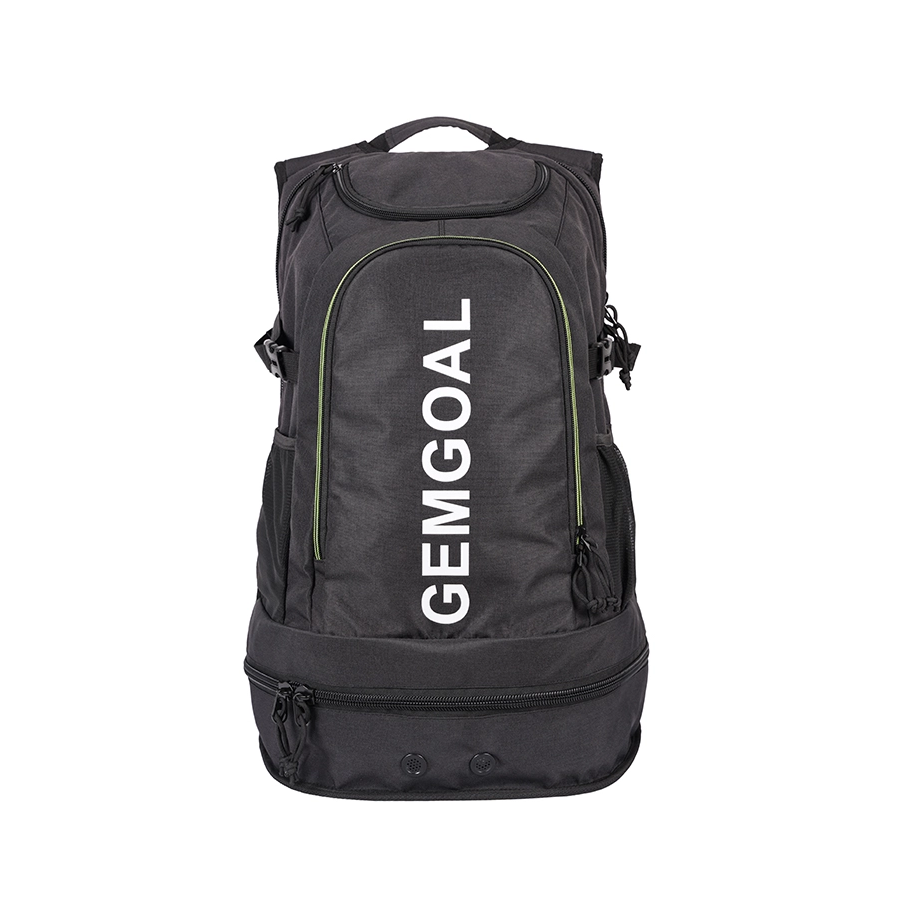 Supper Big Volumn Sports Backpack Multi-layer Backpack Laptop Bag Travel Bag Outdoor Backpack Black Football Basketball