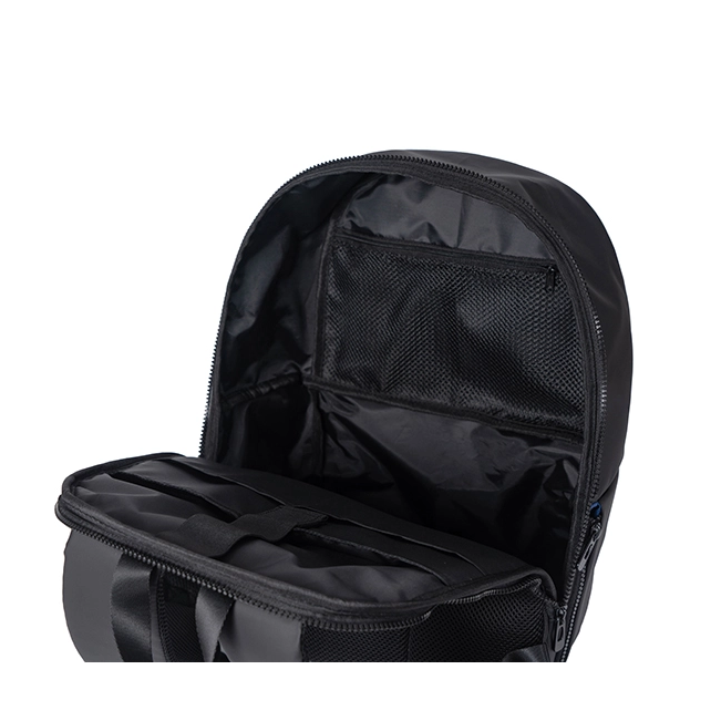 Fashion backpack casual backpack work commuting backpack reversible backpack black&silver grey reflective bag