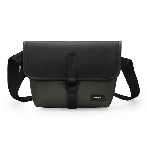 Light casual shoulder postman contrast color trend crossbody bag
