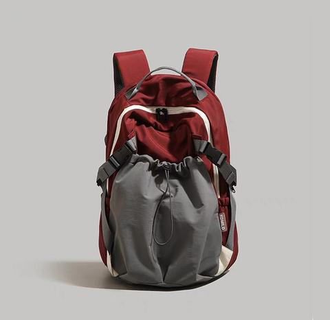  Travel Light Weight High-capacity Elastic Cord Outdoor School Teenagers Backpacks Bags