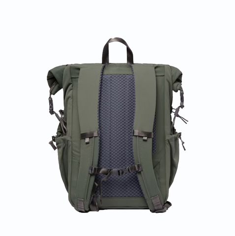 Commuting Travel Water Resistant Roll Up Elastic Cord Rope Laptop Outdoor Backpacks bags