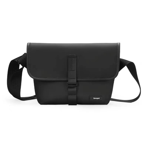 Light casual shoulder postman contrast color trend crossbody bag