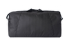 Sports Duffle Bag, Gym Bag, Ventilated Shoe Compartment, Travel Duffel Black, PU coating material, Black