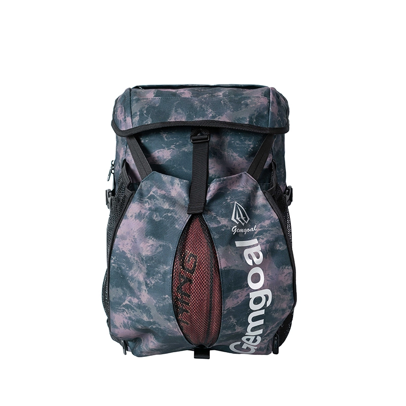 Sports Backpack Ball Backpack Multi-layer Backpack Laptop Bag Outdoor Street Backpack camouflage