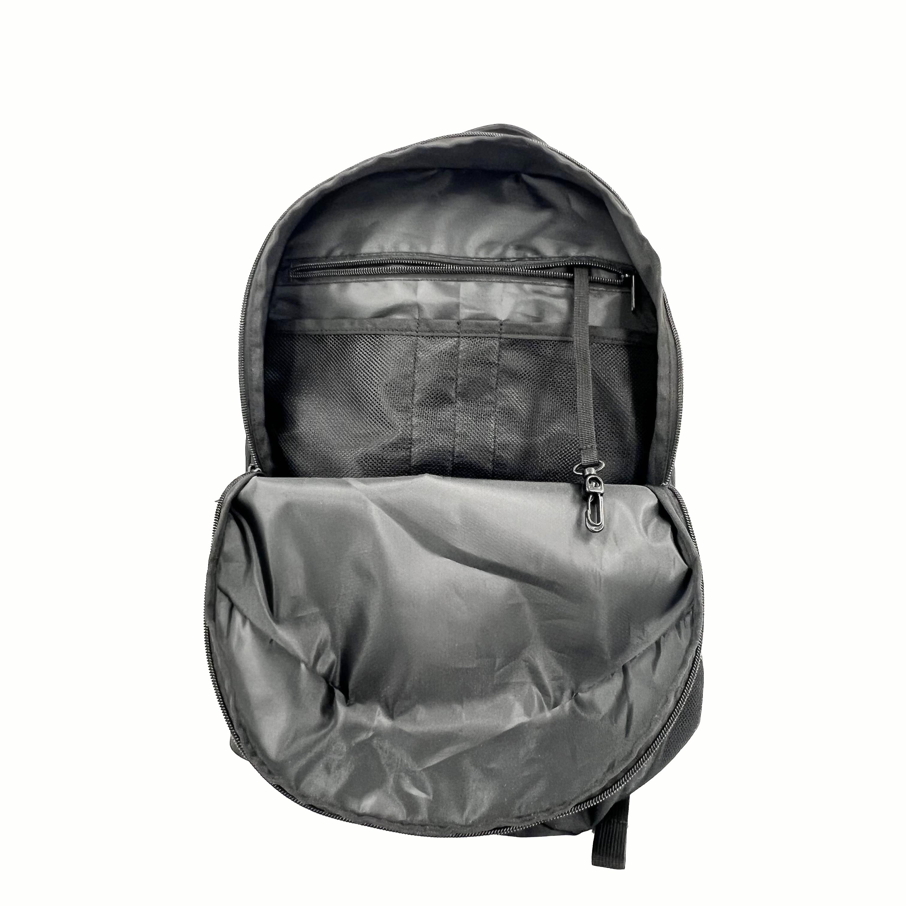Hot Sale Sports Version Daily Backpack Multi-layer Backpack Laptop Bag Outdoor Travel Bag Black
