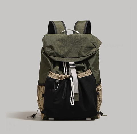  Travel Light Weight Drawstring Elastic Cord Outdoor Hiking School Teenagers Backpacks Bags