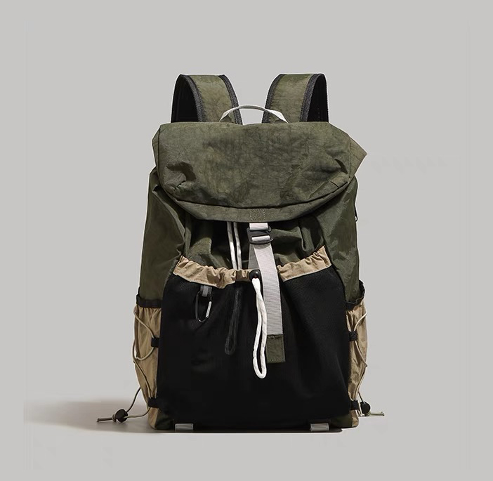 Travel Light Weight Drawstring Elastic Cord Outdoor Hiking School Teenagers Backpacks Bags