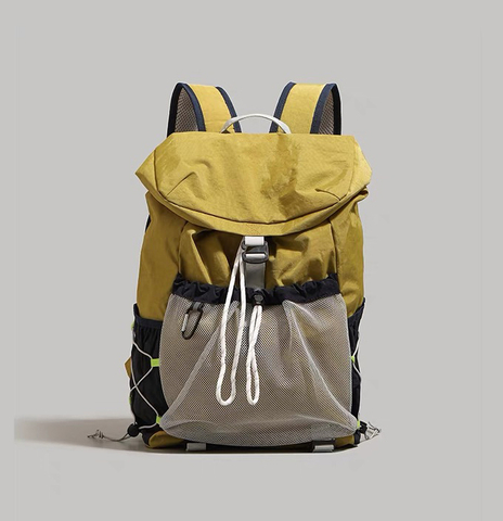  Travel Light Weight Drawstring Elastic Cord Outdoor Hiking School Teenagers Backpacks Bags