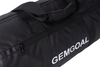 Sports Duffle Bag, Gym Bag, Ventilated Shoe Compartment, Travel Duffel Black, PU coating material, Black